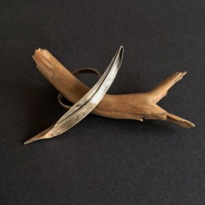 Silver Bayleaf ring