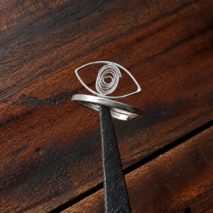 Evil eye ring